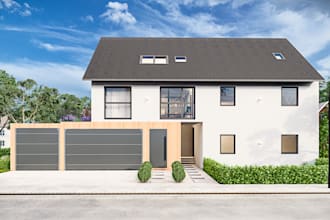 provide sketchup model with lumion rendering