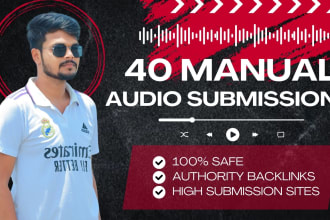 submit your audio to the top audio submission sites