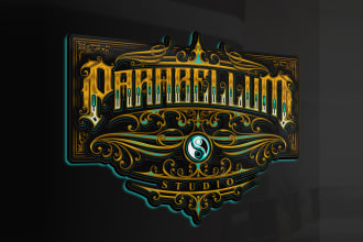 create logo for tattoo studio and tattoo artist