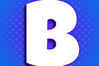 make a letter youtube profile picture