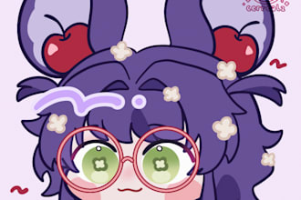 draw cute anime chibi art icon