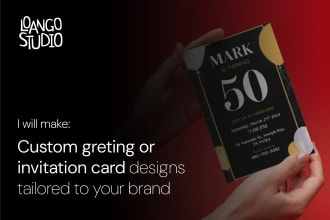 design unique invitations and greeting cards for your event