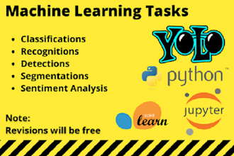 do deep learning machine learning python projects