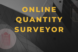 be your quantity surveyor for your building projects