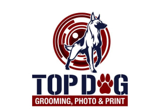 create an appealing, dog grooming logo design for your brand