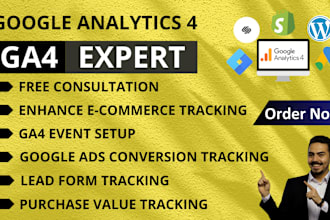 fix or setup ga4 ecommerce tracking via google tag manager