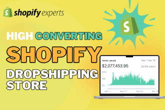 make 7 figure one product shopify dropshipping store clothing fashion website