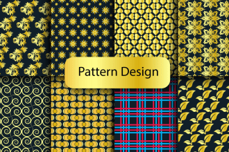 create clothing patterns and seamless pattern, fabric