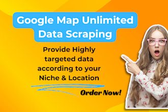 scrape google map data for lead generation