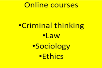 do of critical thinking, law, ethics and sociology classes
