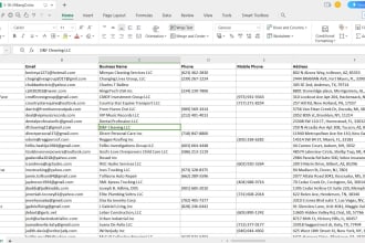 do web scraping, data mining and data extraction