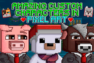 do pixel art for you