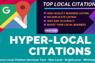 manually hyper local citations and directory submissions