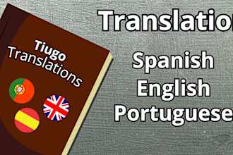 translate what you need in portuguese, spanish and english