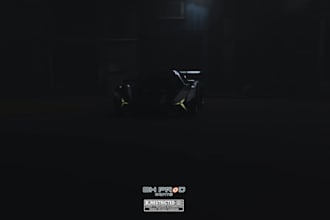 create a custom 3d music video