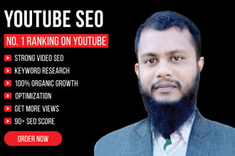 enhance your videos ranking with expert youtube SEO optimization