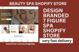 beauty spa shopify store beauty spa store shopify beauty store spa dropshipping