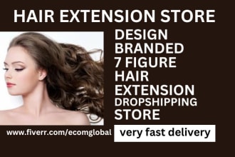 hair extension shopify store hair extension store hair extension dropshipping