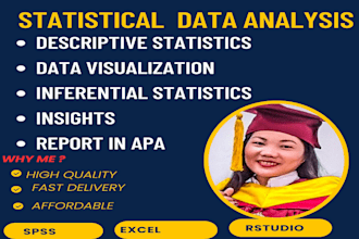 do  all statistical task using spss, stata , excel,r programming with a report