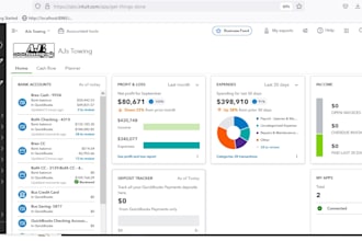 do bank reconciliation set up, catch up in quickbooks online