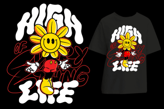design unique cartoon illustrations for your clothing line