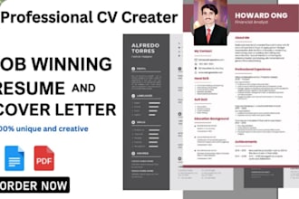 create professional CV  digital resume creator  digital curriculum vitae