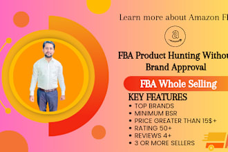 do amazon fba product hunting without brand approval