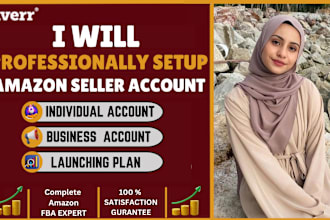 setup amazon seller account business manager , source launch profitable products