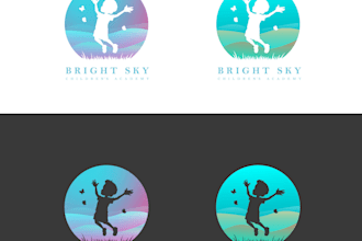 create a creative childcare logo design for your little ones