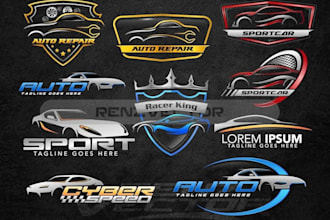 do a logo your auto business car wash, detailing, and dent repair