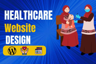 design responsive hospital clinic dental physiotherapist website with wordpress