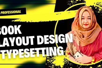 book layout, magazine, newsletter design, paperback formatting and typesetting