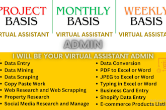 be your virtual assistant admin