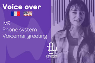 be your french female voice over