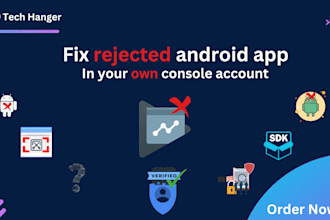 fix rejected app issue in your play console account