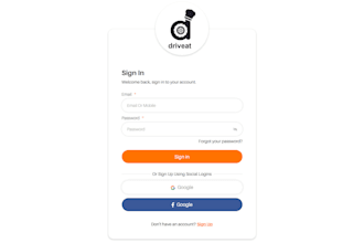 register and add social logins to your laravel website