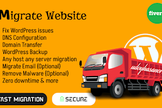 help you migrate your wordpress website to another hosting