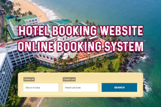 create hotel booking system for your hotel
