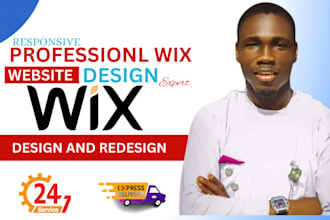 design a wix website, redesign your wix website and update your wix website