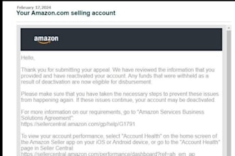 do reinstate amazon suspended accounts