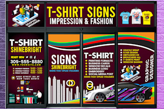 design modern shopfront, storefront, cafe front, window graphics