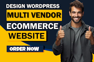 build multi vendor ecommerce marketplace website or multivendor website