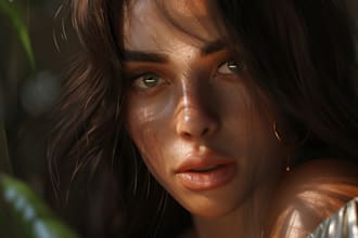 create professional and detailed ai art using midjourney v6
