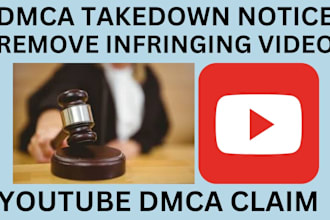 remove infringing content from youtube under dmca