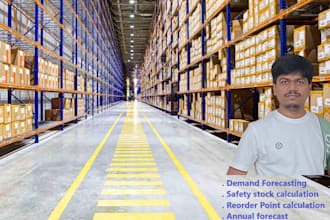 manage your stock and replenishment plan for the business