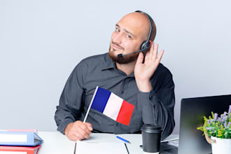 be your french customer service support representative