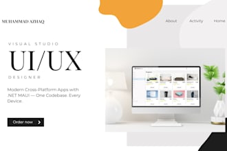 design UI UX for your windows form app in visual studio