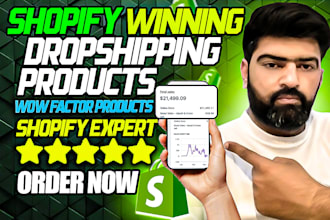 find shopify dropshipping winning products