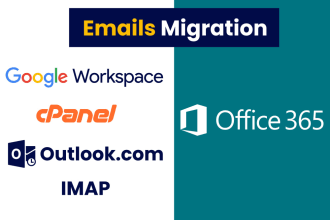 do an email migration from any email to office 365