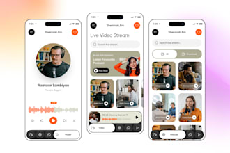 create stunning mobile UI UX design or app ui ux design in figma